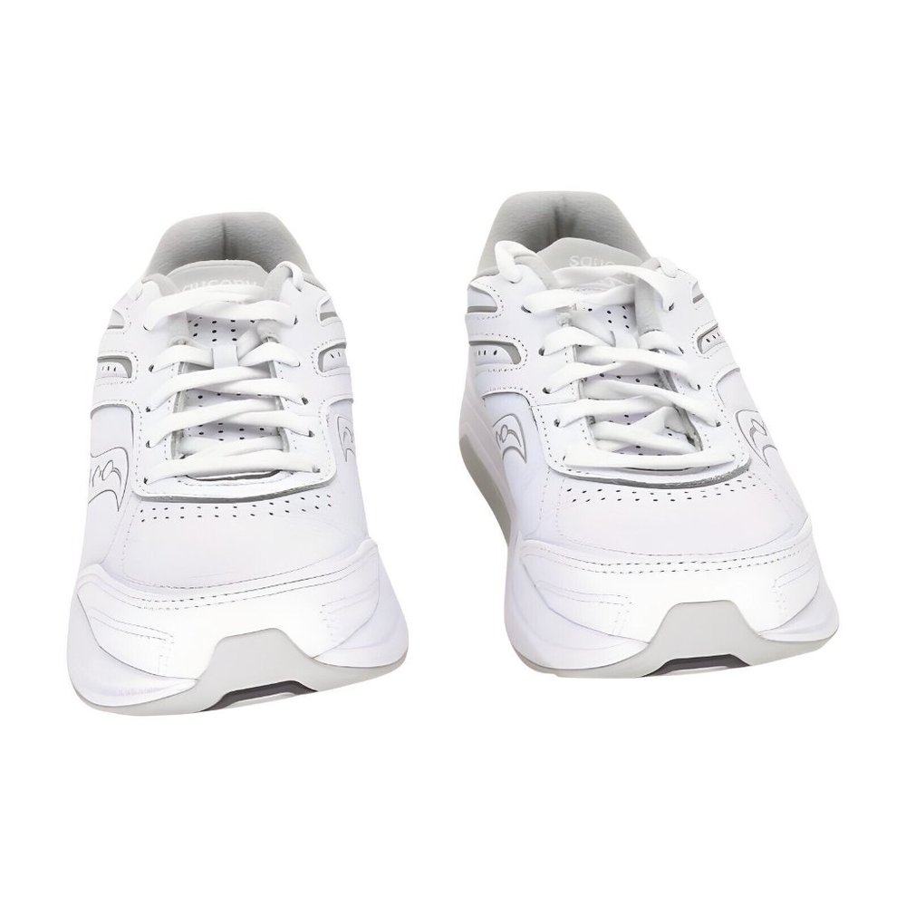 Saucony Womens Echelon Walker 3 Walking Shoes, White, Size 6 Wide - Picture 5 of 6